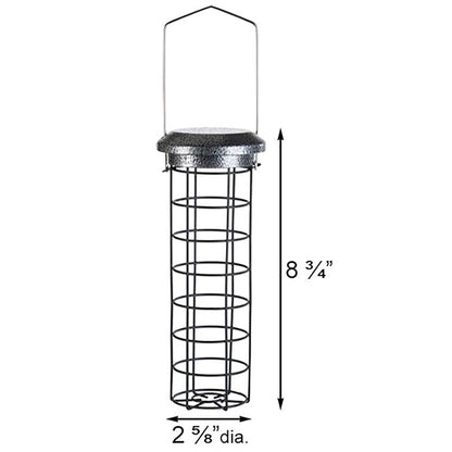 The 'Silver Supper' Curated Tube Bird Feeder Set