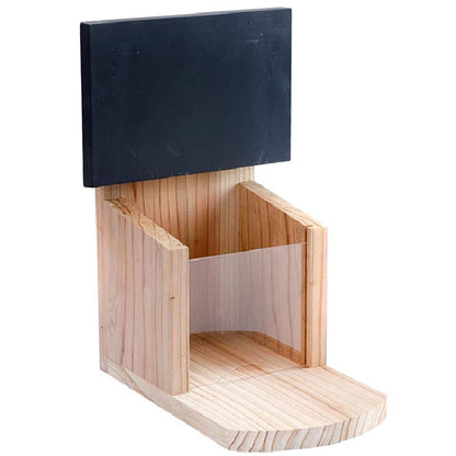 The 'Snackle Box Combo' Squirrel Feeder & Seed Bundle | Nestera Cedar Squirrel Feeder with Premium Wild Bird Seed Blend