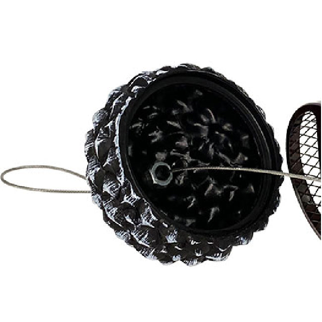 The 'Appetizer Acorn' Artisan Bird Feeder with Bird Food