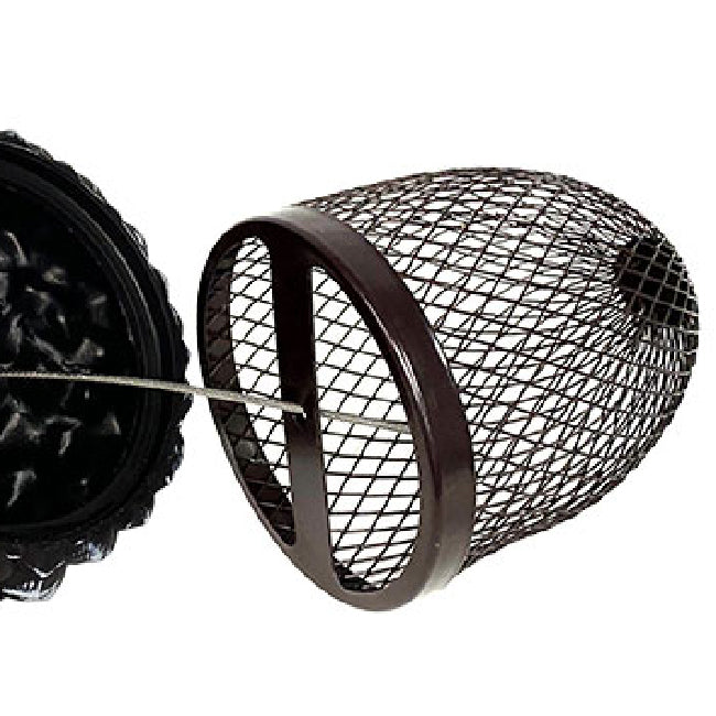 The 'Appetizer Acorn' Artisan Bird Feeder with Bird Food