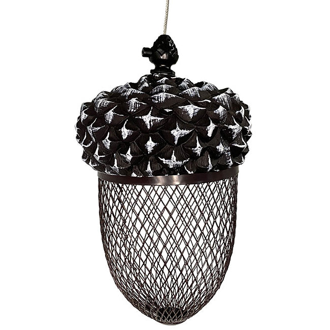 The 'Appetizer Acorn' Artisan Bird Feeder with Bird Food