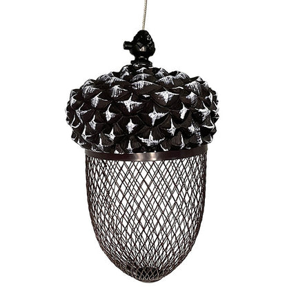 The 'Appetizer Acorn' Artisan Bird Feeder with Bird Food