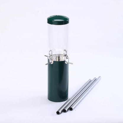 The 'Seed Sentinel' Squirrel-Proof Pole Bird Feeder