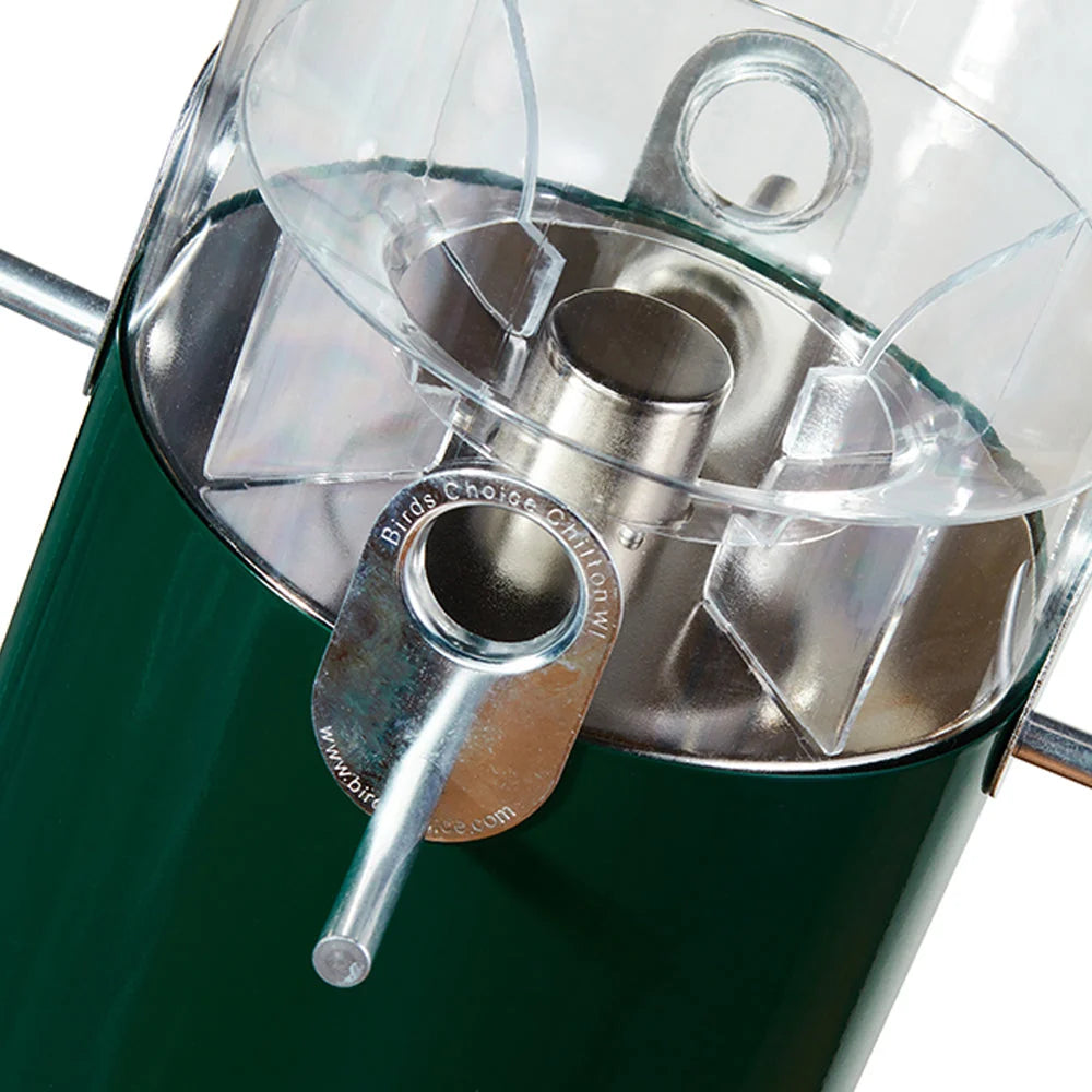 The 'Seed Sentinel' Squirrel-Proof Pole Bird Feeder