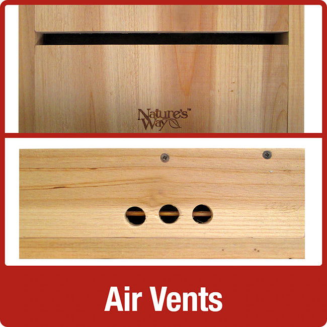 The "Capacity King" 300-Bat House Estate | Large Bat Box & Mosquito Control Bundle | Nature's Way