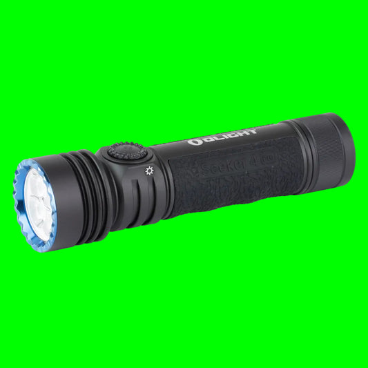 The 'Solaris' High-Output Flashlight | Olight Seeker 4 Pro Quad-LED Stepless Rechargeable Field Instrument