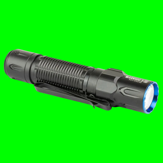 The 'Vanguard Scout' Tactical Flashlight | Olight Warrior 3S Dual-Switch Rechargeable Observation Light