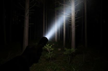 The 'Longshot' Tactical Flashlight | Olight Warrior X 4 Long-Range Rechargeable Thrower
