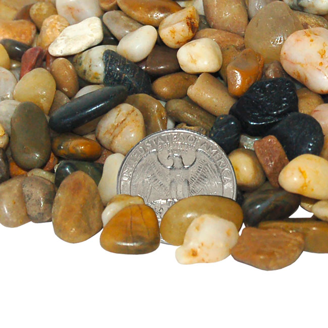 The 'Streamside Polish' River Pebble Accent Pack | Panacea Polished River Pebbles — 2-Pack, 56 oz. Total