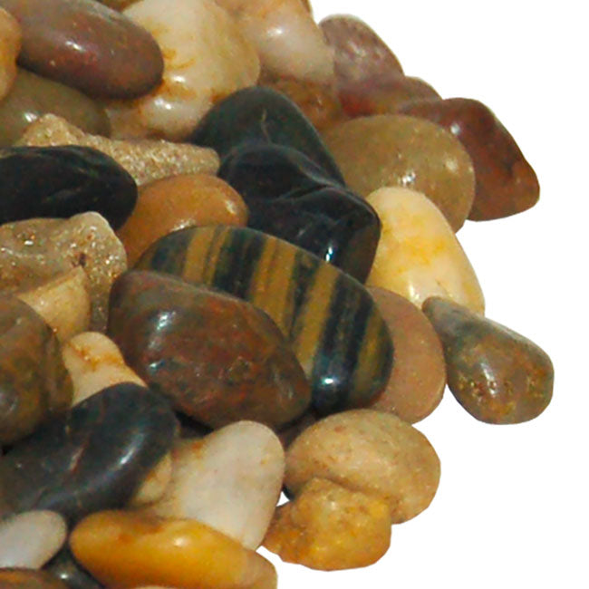 The 'Streamside Polish' River Pebble Accent Pack | Panacea Polished River Pebbles — 2-Pack, 56 oz. Total