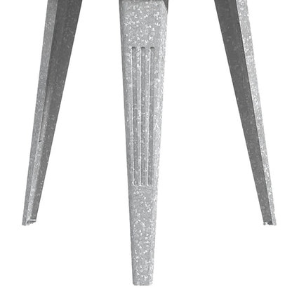 The 'Homestead Hydrator' Galvanized Vintage Bird Bath & Stand | Panacea Products 18" Farmhouse Metal Bird Bath with CareFree Enzyme Maintenance Bundle