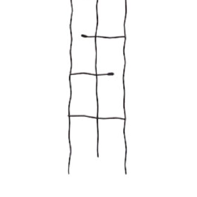 The 'Forged Grove' Twig & Leaf Garden Trellis Collection | Panacea Products 4-Piece Hand-Forged Black Steel Trellis Set