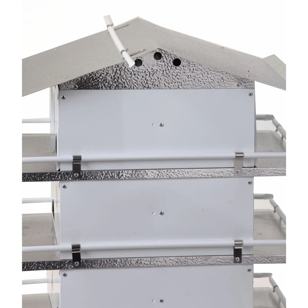 The 'Colony Condo' Purple Martin House | Birds Choice Coates Original 3-Floor 12-Room Aluminum Habitat