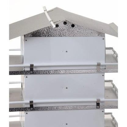 The 'Colony Condo' Purple Martin House | Birds Choice Coates Original 3-Floor 12-Room Aluminum Habitat