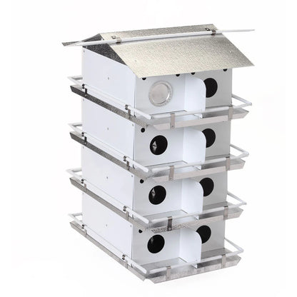 The 'Colony Condo' Purple Martin House | Birds Choice Coates Original 4-Floor 16-Room Aluminum Habitat