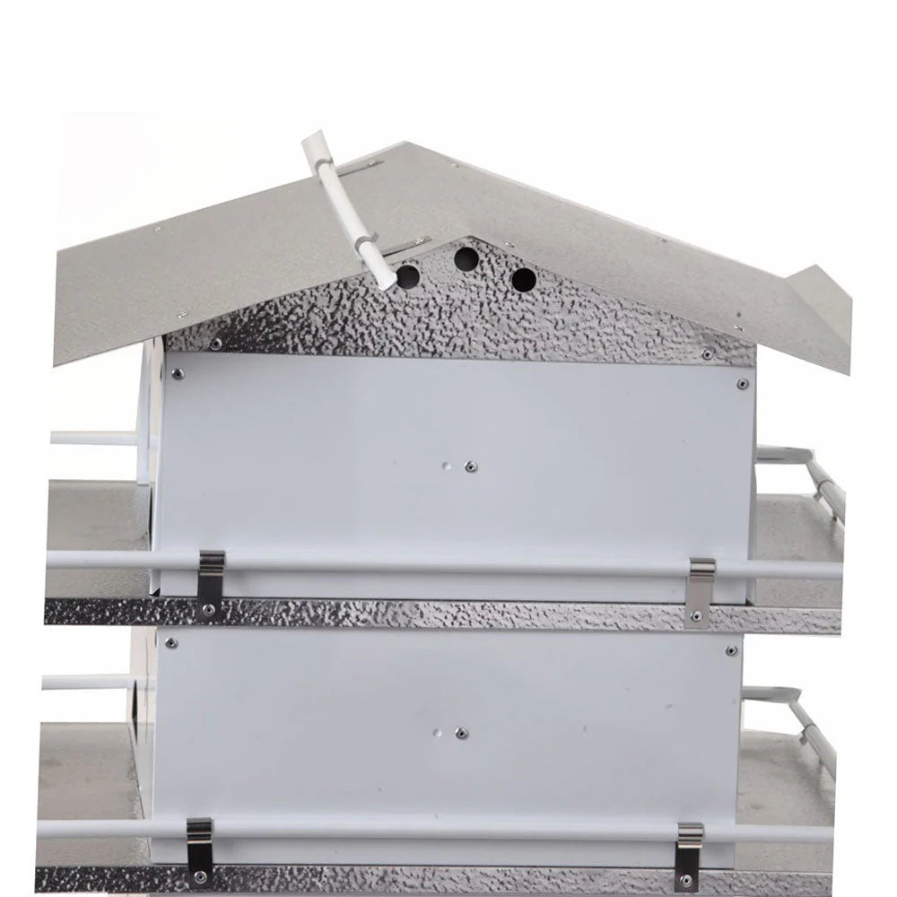 The 'Colony Condo' Purple Martin House | Birds Choice Coates Original 2-Floor 8-Room Aluminum Habitat