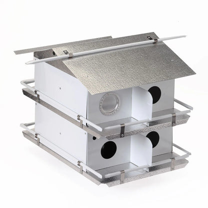 The 'Colony Condo' Purple Martin House | Birds Choice Coates Original 2-Floor 8-Room Aluminum Habitat