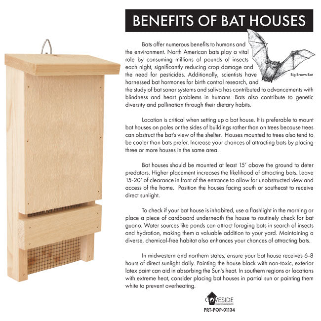 The "Sentinel-12" Bat House Conservation Bundle | Single-Chamber Nocturnal Habitat | Prime Retreat