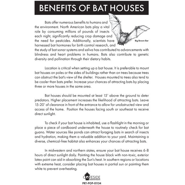 The "Sentinel-12" Bat House Conservation Bundle | Single-Chamber Nocturnal Habitat | Prime Retreat