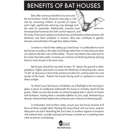 The "Sentinel-12" Bat House Conservation Bundle | Single-Chamber Nocturnal Habitat | Prime Retreat