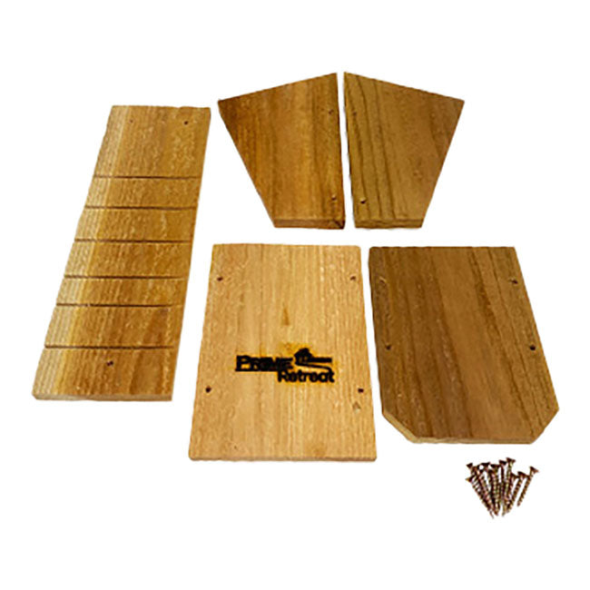 The "Heritage-Cedar" Junior Bat House Kit | Artisan Cedar Bat Box Habitat Project | Prime Retreat