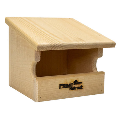 The "Providence-Open" Bird House | Robin / Phoebe Nesting Platform | Prime Retreat