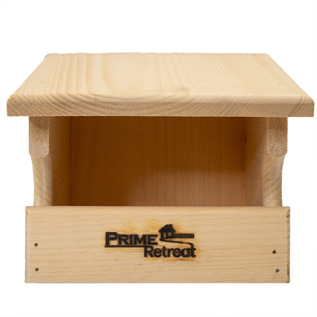 The "Providence-Open" Bird House | Robin / Phoebe Nesting Platform | Prime Retreat