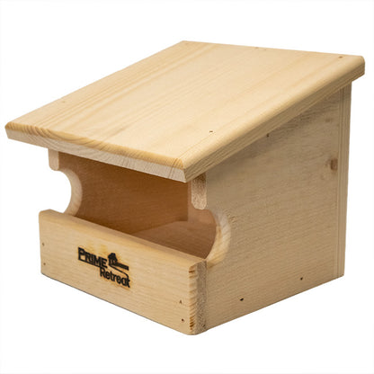 The "Providence-Open" Bird House | Robin / Phoebe Nesting Platform | Prime Retreat