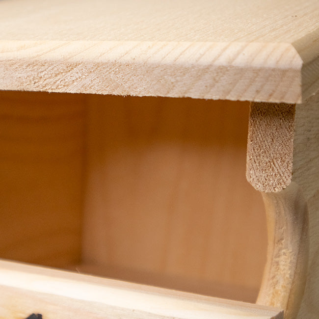 The "Providence-Open" Bird House | Robin / Phoebe Nesting Platform | Prime Retreat