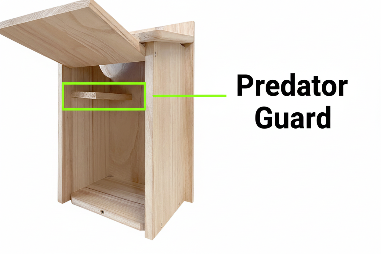 The "High-Hollow" Squirrel Sanctuary | Solid Wood High-Altitude Nesting Box | Prime Retreat
