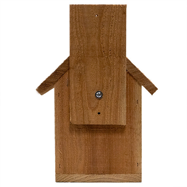 The 'Peanut Gallery' Cedar Squirrel Feeder | Prime Retreat Handmade USA Cedar Jar Squirrel Feeder