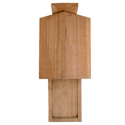 The 'Peanut Gallery' Cedar Squirrel Feeder | Prime Retreat Handmade USA Cedar Jar Squirrel Feeder