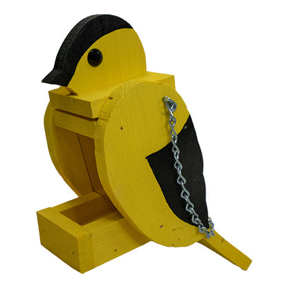 The "Vivid-Aves" Hand-Painted Artisan Pavilion Bird Feeder | Species-Specific Bird Refectory | Prime Retreat
