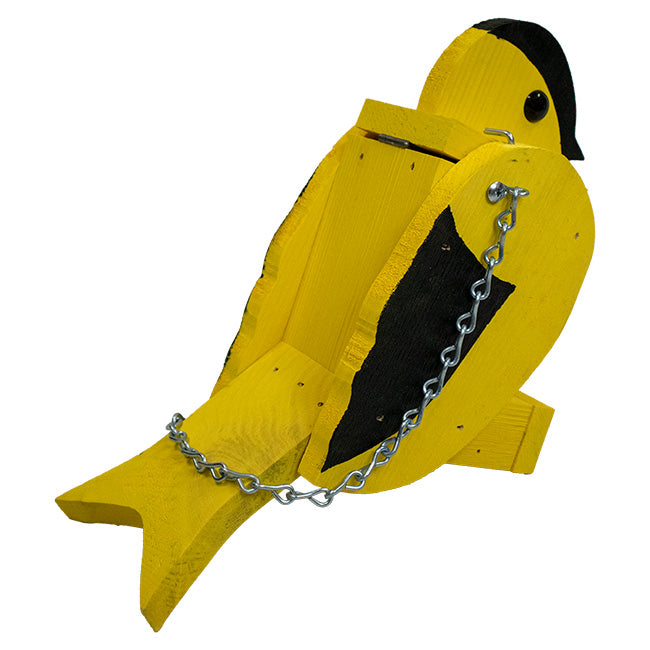 The "Vivid-Aves" Hand-Painted Artisan Pavilion Bird Feeder | Species-Specific Bird Refectory | Prime Retreat