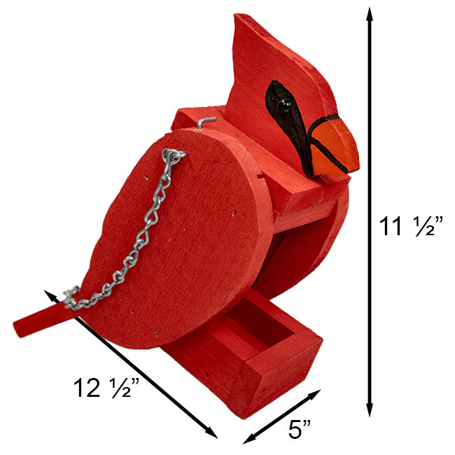The "Vivid-Aves" Hand-Painted Artisan Pavilion Bird Feeder | Species-Specific Bird Refectory | Prime Retreat