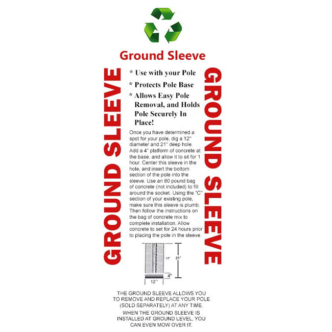 The 'Elevator' Martin House Pole | Prime Retreat Galvanized Steel Easy Pulley System with Ground Sleeve