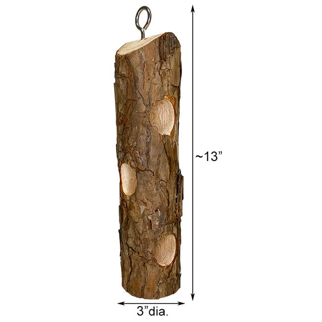 The 'Carpenter's Quarters' Woodpecker Feeding & Nesting Kit