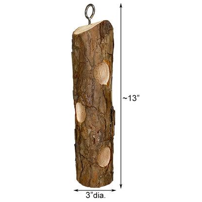 The 'Carpenter's Quarters' Woodpecker Feeding & Nesting Kit