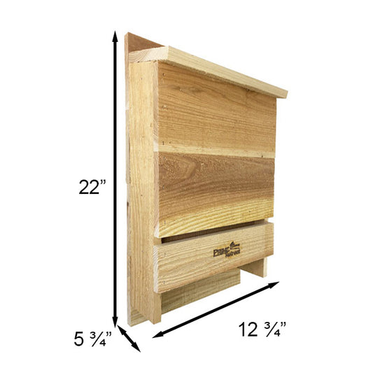 The "Imperial-200" Triple-Chamber Bat House Bundle | Large Capacity Sanctuary | Prime Retreat