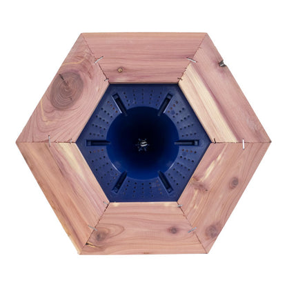 The 'Gazebo Galley' Bird Feeder | Prime Retreat Amish Cedar & Recycled Plastic Gazebo Bird Feeder