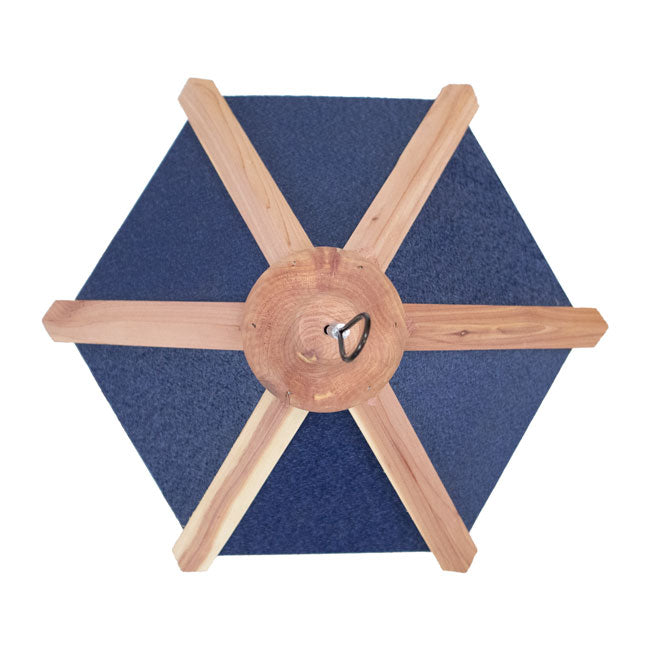 The 'Gazebo Galley' Bird Feeder | Prime Retreat Amish Cedar & Recycled Plastic Gazebo Bird Feeder