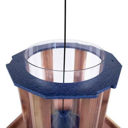The 'Gazebo Galley' Bird Feeder | Prime Retreat Amish Cedar & Recycled Plastic Gazebo Bird Feeder