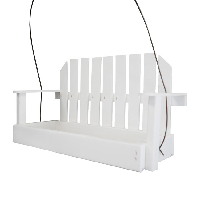 The 'Seeder Seater' Swing Seed Feeder | Prime Retreat Amish-Made Recycled Plastic Platform Feeder