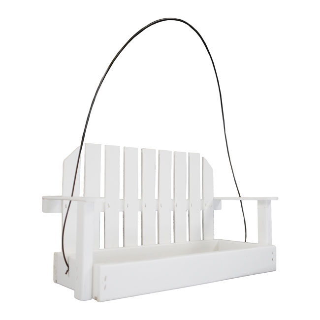The 'Seeder Seater' Swing Seed Feeder | Prime Retreat Amish-Made Recycled Plastic Platform Feeder
