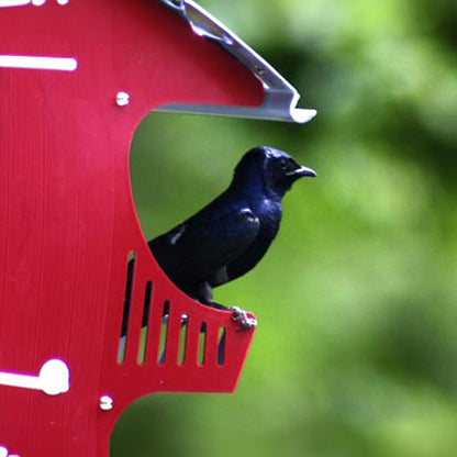 The 'Countryside Condo' Purple Martin House | S&K 16-Room Starling-Resistant Barn-Style Pole-Mount Habitat