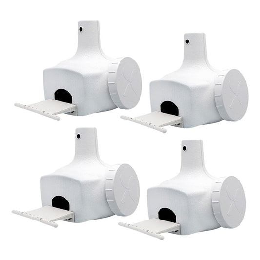 The 'Penthouse' Purple Martin Gourds | S&K Bo Plus Combo SREH 4-Pack USA-Made Colony Gourds