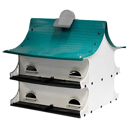 The 'Gatekeeper' Purple Martin House | S&K Great Eight Starling-Resistant 8-Room Pole-Mount Habitat