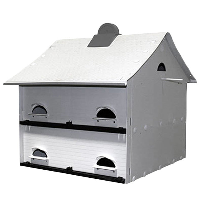 The 'Grand Haven' Purple Martin House | S&K Heavenly Haven 10-Room Starling-Resistant Pole-Mount Habitat