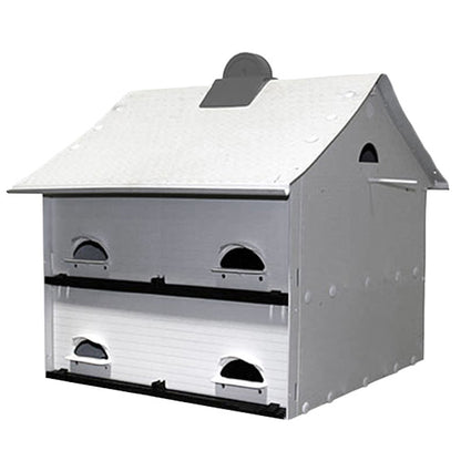 The 'Grand Haven' Purple Martin House | S&K Heavenly Haven 10-Room Starling-Resistant Pole-Mount Habitat