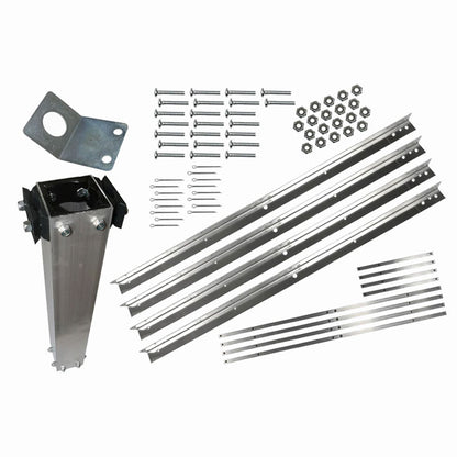 The 'High-Rise' Gourd Rack | S&K Multi-Gourd 12-Position Pulley-Compatible Aluminum Colony Rack